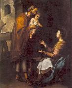 MURILLO, Bartolome Esteban The Holy Family g china oil painting reproduction